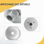 Hoypeyfiy 33506767010 Kit de réparation de roulement d'amortisseur arrière gauche et droit pour BMW Série 1 3 X1 E81 E82 E84 E87