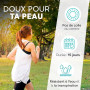 Protection Capteur Diabete - 20 X Patch Freestyle Libre 2 - Transparent, Durable, Sans Colle au Centre, Non Irritant, Facile à A