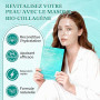 Pack de 5 Masques Collagene Visage, Masque Visage Hydrogel,Nourrissants Masque Collagène Visages, Hydratation, Resserre les pore