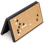 YMI Jeu de Go magnétique de Voyage, 19x19, 361 Pierres | Jeu de Go magnétique 19x19 avec 361 pierres, 2 bols et plateau pliant d