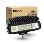 PICAA Phare de Travail LED, 2 PCS 6 Pouces 24W Étanche Projecteur LED | 7D,Faisceau Combo,longue portée, Feux de Travail, 12V 24