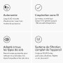 Dyson Cyclone V10 Absolute aspirateur sans Fil, 150 Airwatts, 60 Min d’autonomie – Technologie Anti-emmêlement, Brosse Fluffy po