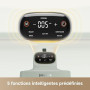 DREAME Tasti Friteuse à air en verre portable 5 en 1, 2,5 L + 4,5 L | 2 cuves, cuisson sans huile, rôtir, griller, réchauffer, m