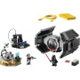 LEGO Star Wars 75421 Smart Play : Le TIE Fighter de Dark Vador - Jouet Interactif Tout-en-Un avec Smart Brique, Tag, Minifigurin