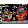 LEGO Star Wars 75421 Smart Play : Le TIE Fighter de Dark Vador - Jouet Interactif Tout-en-Un avec Smart Brique, Tag, Minifigurin