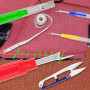 Coicok 6 Pièces Decouseur, Decoud Vite, Découseur de Couture, Ciseaux Couture, Pince Couture, Decoud Vite Couture, Accessoires C