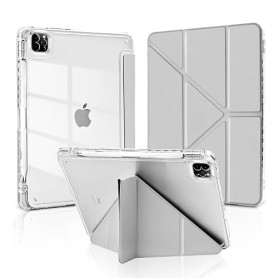 MuyDouxTech Coque pour iPad Pro 11 Pouces 2022/2021/2020/2018 (4e/3e/2e/1re Génération) avec Porte-Stylet, Support Vertical et H