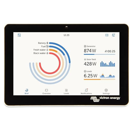 Victron Energy GX Touch 50, Écran d'Affichage pour Cerbo GX (Étanche)