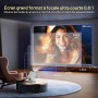 Mini Portable Vidéoprojecteur Compatible 4K, Video Projecteur Contrôle App | Android 14 Smart Rétroprojecteur, Auto Keystone Cou