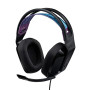 Logitech G G335, casque gaming filaire avec microphone rétractable | Prise audio 3,5 mm, oreillettes à mémoire de forme, léger,