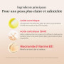 medicube Pads Toner Visage Red Acide Succinique Panthénol | Pads exfoliants, Niacinamide, AHA, BHA, Panthénol, Non comédogène, P