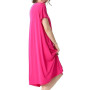 amropi Femme Chemise de Nuit Comfy Pyjama Manche Courte Robe de Nuit Été Casual Chambre à Coucher