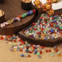 DAHI Environ 430pcs Perles Pierre Naturelles 5 à 8 mm | Perle de Pierres Précieuses Irrégulières, Perles Naturelles à Enfiler, p