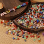 DAHI Environ 430pcs Perles Pierre Naturelles 5 à 8 mm | Perle de Pierres Précieuses Irrégulières, Perles Naturelles à Enfiler, p