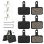 4 Paires Plaquettes de Frein Vélo pour Shimano Deore B01S B03S MT200 MT400 MT500, Plaquette de Frein VTT Faible Bruit Haute Perf