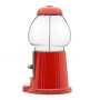 CKB LTD Gumball Distributeur de Chewing-Gum Bonbons gobstoppers en Forme de pièce de Monnaie Style Rétro Tirelire Rouge - Grande