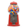 CKB LTD Gumball Distributeur de Chewing-Gum Bonbons gobstoppers en Forme de pièce de Monnaie Style Rétro Tirelire Rouge - Grande