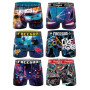 FREEGUN Lot de 6 Boxers Microfibre Homme