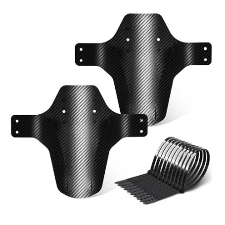 FETESNICE Mudguard Lot de 4 | Garde-boues pour VTT arrière et Avant Compatible avec VTT 20 26 27 27,5" 29" 29"