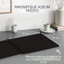Goldbuch 25 529 Bella Vista Album Photo à Spirales 35 x 30 cm Avec 40 Pages Noires - En Lin Pour Images et Photos à Coller, Scra