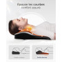 Masseur Dos et Cervicales, Masseur Shiatsu 3D, Masseur de Dos, Soulagement des Douleurs Musculaires pour le Cou, le Dos, les Jam