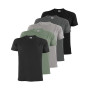 ALPIDEX Tee Shirt Homme S-5XL Lot de 5 Basique Manches Courtes 100% Coton | 175 g/m², Manches Courtes, Coupe Droite, OEKO-TEX, R