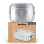 Bambaw Boite Gouter Inox 800 ml | Boite à Gouter Sans Bpa | Boite Repas Hermetique | Boite Compartiment Repas | Lunch Box Etanch