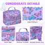 Chase Chic Sac Isotherme Repas Enfants, Sac à Déjeuner léger à double compartiment,Sac à lunch étanche avec Bandoulière Réglable