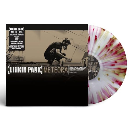 Meteora (Translucent Gold and Red Splatter