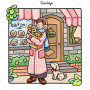 Girl Moments: Coloring Book for Adults and Teens Featuring Cute Cozy Daily Activities for Relaxation