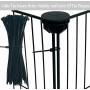 Langxun Bricolage avec Porte Petit Animal Pet Fence, Cage de Lapin, Cage de Cochon d'Inde, Chiot, Chaton Fence, intérieur ou ext