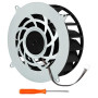 Ceozon Ventilateur de refroidissement interne de rechange pour console PS5 Slim, 19 lames, tournevis T8 inclus