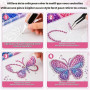 32000 Strass à Coller 3 mm Bedazzling Kit 42 Couleurs Strass en Résine | avec Colle Stylo et Pince Strass Ongle Nail Art, pour V