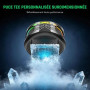 Black Shark Magnetic Phone Cooler 6 Pro – écran intelligent, anneau magnétique, LED RGB, ventilateur contrôlé par app pour iPhon