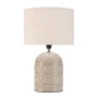 Pauleen Paulmann 48223 Tender Pearl Lampe à poser, max. 20 watts, fabriquée à la main, beige, lampe de chevet au style bohème en