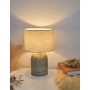 Pauleen Paulmann 48223 Tender Pearl Lampe à poser, max. 20 watts, fabriquée à la main, beige, lampe de chevet au style bohème en