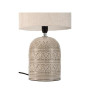 Pauleen Paulmann 48223 Tender Pearl Lampe à poser, max. 20 watts, fabriquée à la main, beige, lampe de chevet au style bohème en