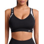Yvette Soutien Gorge de Sport Femme Dos Croisé | haute intensité,Grande Taille,sans armature,adapté à la course