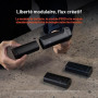 PGYTECH ProShot Kit Cage Vidéo pour Smartphone, Stabilisateur Professionnel pour Vlog en Aluminium avec Double Poignée à Libérat