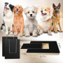 Cnwinu Ponceuse à griffes pour chien avec boîte à goûter, ponceuse à griffes pour chien avec 2 feuilles de rechange de papier ab