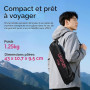 ULANZI TT59 175cm Trépied Appareil Photo avec Colonne Centrale Rotative à 360 degrés et Rotule, Trépied Horizontal Pliable en Al