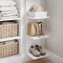 Vicco Étagère Paolo, Blanc, 30x190cm, pouvant être monté pour Le Rangement de Livres et d’Objets de décoration