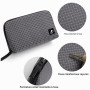 SIMTOP Organisateur de câbles, Pochette Voyage compacte Noirs | Organisateur de câbles compact avec plusieurs compartiments pour