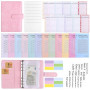 SULOLI A6 Enveloppe Budget Français Classeur Budget Planner | 12 Épargne Défis Budget pour Économiser de l'argent Planifier vos