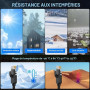 JARNHNG Câble Ethernet 50M Cat 6, Câble Internet Haute Vitesse 10gbps, Cordon de Raccordement Lan RJ45 Noir, Câble Ethernet Long