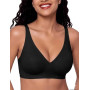 Bresdk Soutien-Gorge Femme sans Armature sans Couture Décolleté en V | Brassière Femme Confortable, Maintien Naturel, Coussinets