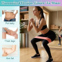 3PCS Élastique Musculation, Elastique Sport 8 Niveaux de Forces Bande Elastique Musculation, Elastique Sport Fitness Musculation