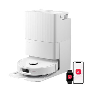 roborock Qrevo S Pro Robot Aspirateur Laveur 18500 Pa, Anti-enchevêtrements | 45 °C Séchage à l'air Chaud, 75 °C Autonettoyant à