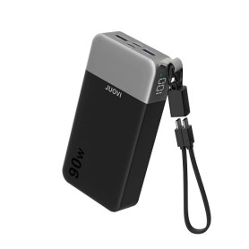 JUOVI Batterie Externe 90W 20000mAh USB-C Câble Détachable Charge Rapide | Power Bank USB-C 90W avec câble détachable, recharge