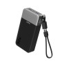 JUOVI Batterie Externe 90W 20000mAh USB-C Câble Détachable Charge Rapide | Power Bank USB-C 90W avec câble détachable, recharge
